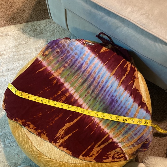 earth bound tie dye tank top with adjustable straps. size medium - Picture 4 of 4